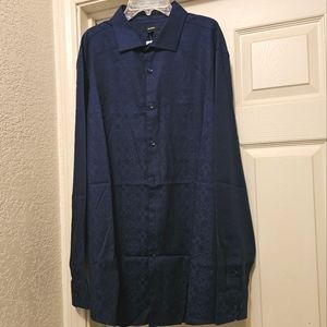 ❣️NEW❣️ Alfani Dark Blue Dress Shirt | XL